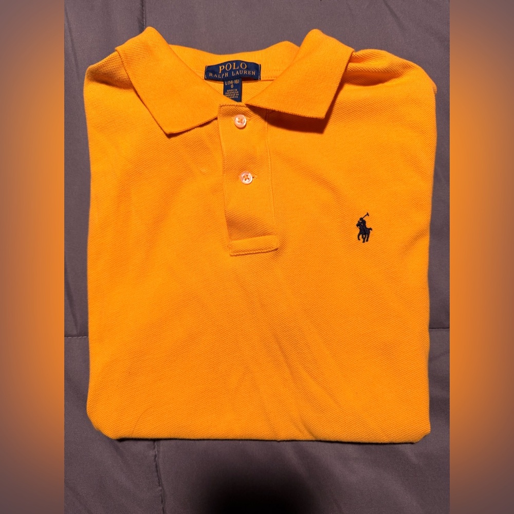 Polo by Ralph Lauren Bright Yellow Polo Youth Large